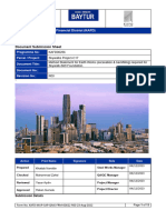 Method Statement For Earth Works (Excavation & Backfilling) Required For Skywalk-S69 Foundation.