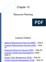 Resource Planning SCM