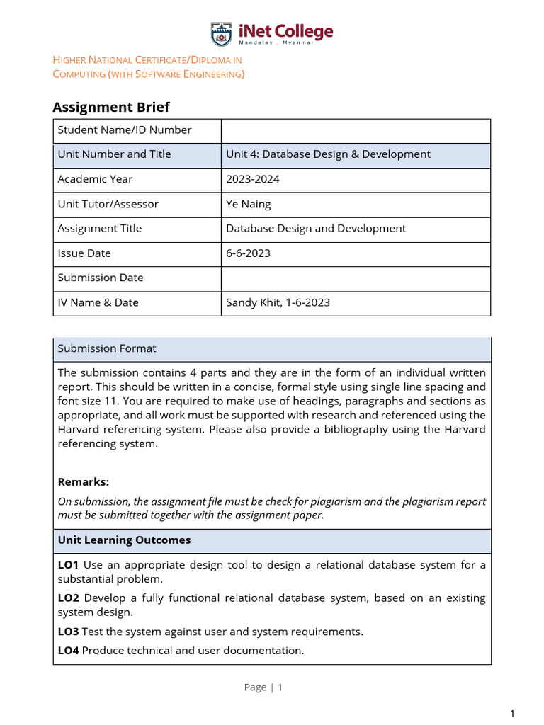 Unit 4 DB | PDF