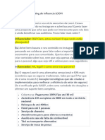 Script para Marketing de Influencia