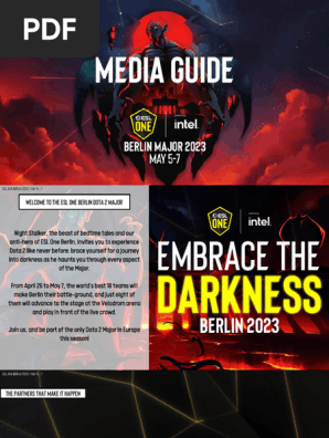 ESL ONE BERLIN 2023 - MEDIA GUIDE