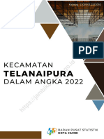 Kecamatan Telanaipura Dalam Angka 2022