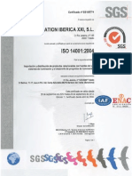 Certificación ISO 14.001 - MK Illumination Ibérica