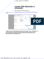 Bobcat Excavator E26 Hydraulic Electrical Schematic