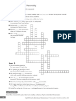 Personality Crossword