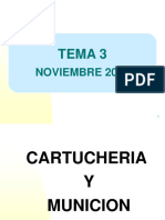 3.cartucheria y Municion. Estudio