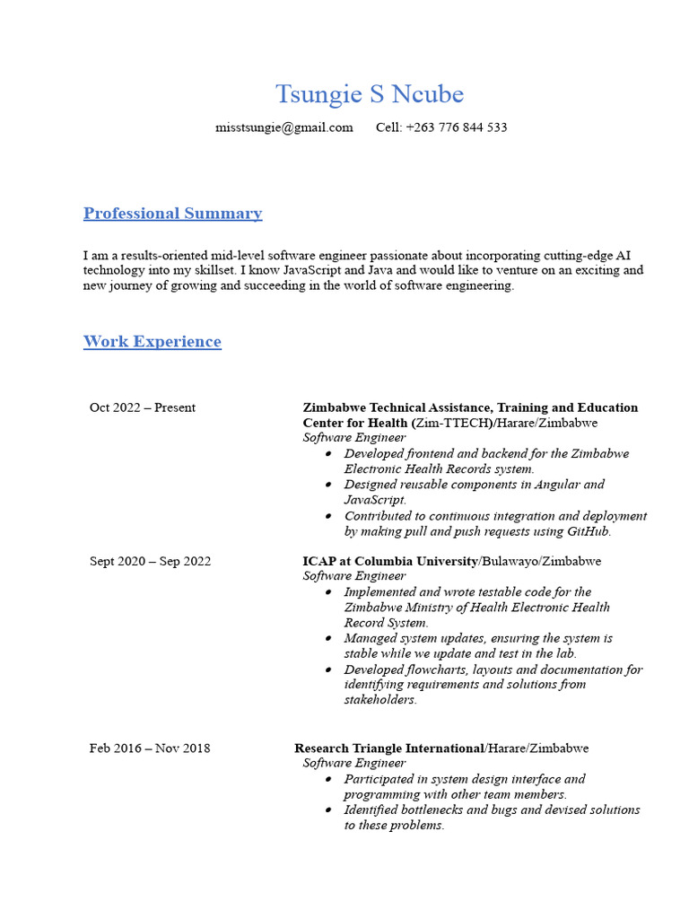Software Engineer Job - IBG Software | PDF | Angular Js | Systems ...