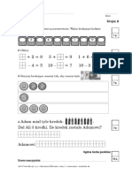 3 A B Kartkowka Matematyka Kl1 Exxi