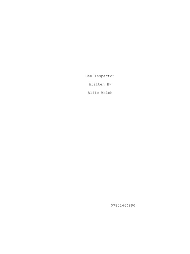 Script Den Inspector | PDF