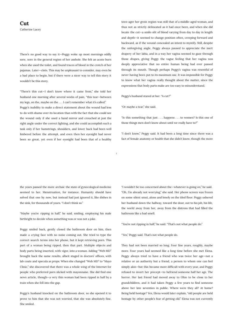 Lacey catherine cut pdf