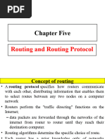 Chapter 4 - Routing and Routing Protocols