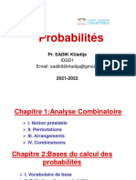 Calcul Des Probabilités