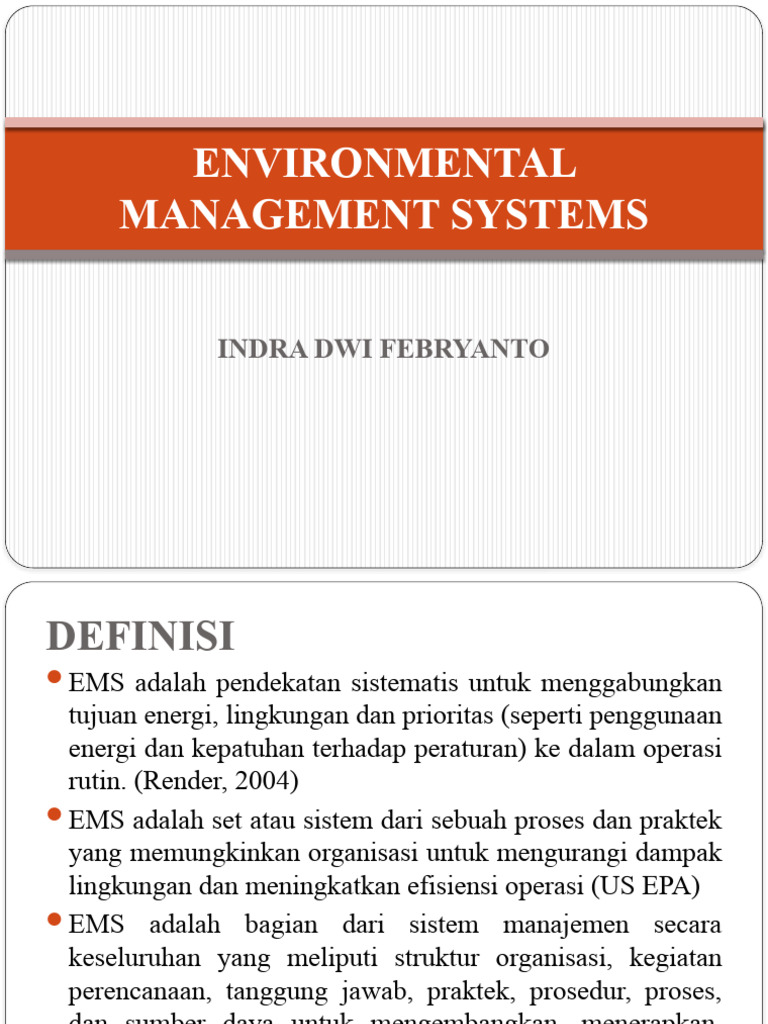 Environmental Management System PDF