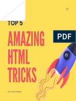 Top 5 Amazing HTML Tricks 1688322321