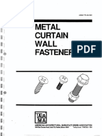 AAMA-TIR-A9-1991 Metal Curtain Wall Fasteners