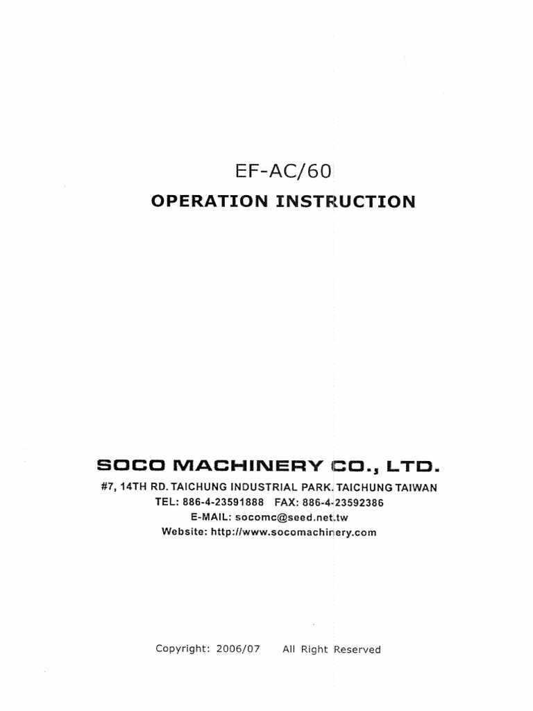 Ef Ac60 | PDF