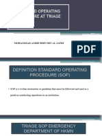 Standard Operating Procedure Di Triage-1 Terbaru