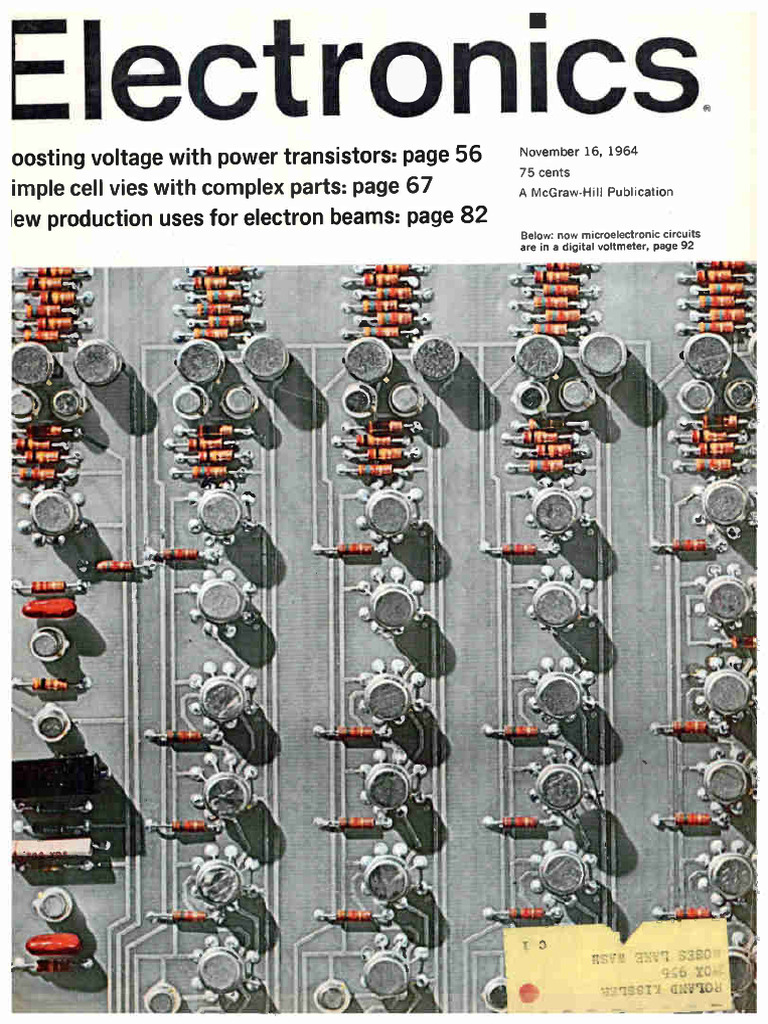 R-17 Vol.1〜５ Elelctronics 1964-11-16 | PDF