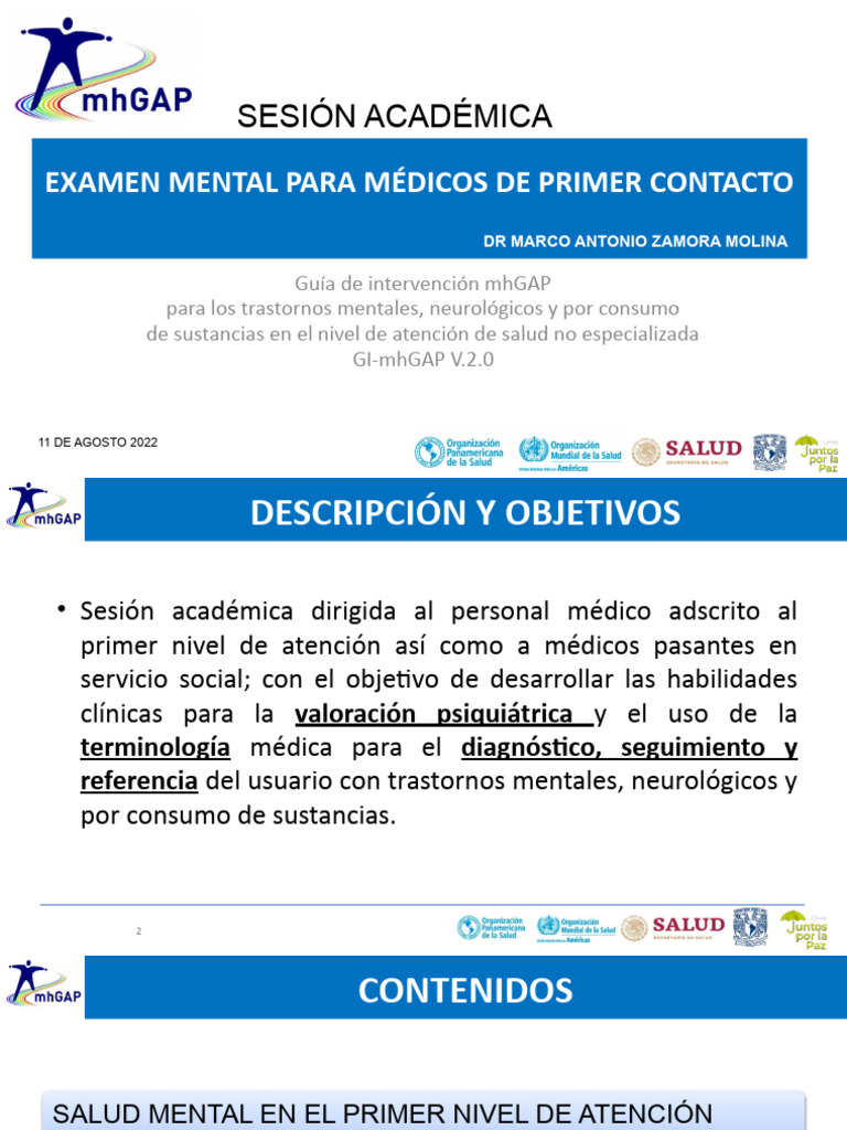Examen mental mhgap pdf manual diagn stico y estad stico de los