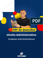 PDF de Questoes - Direito Administrativo - Poderes Administrativos