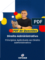 PDF de Questoes - Direito Administrativo - Principios Aplicaveis Ao Direito Administrativo