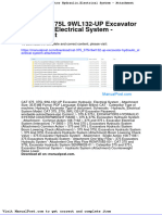 Cat 375 375l 9wl132 Up Excavator Hydraulic Electrical System Attachment