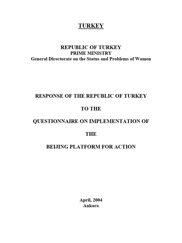 TURKEY English | PDF