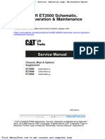 Cat Forklift Et3500 Schematic Service Operation Maintenance Manual