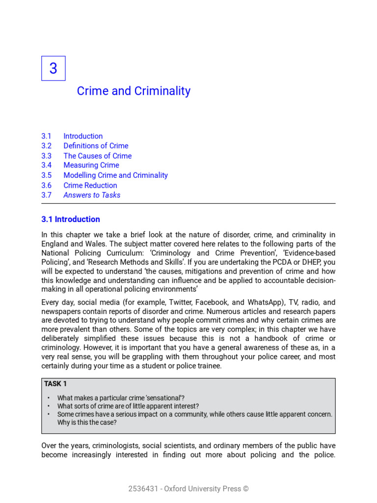 Blackstone CH 3 Crime & Criminality 2023 PDF