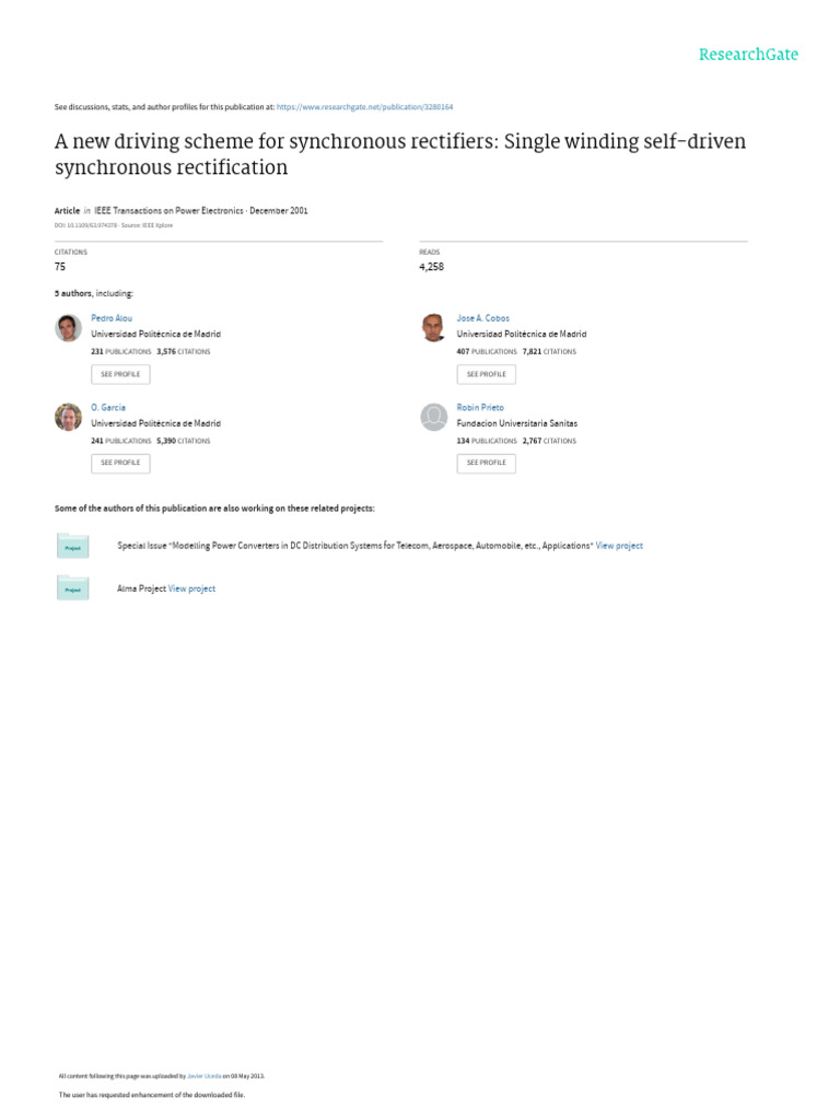 Active Rectifier Diagram Download Free Pdf Rectifier Transformer