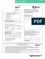 Direct Debit Form