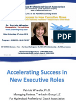 05 June 2010 - Accelerating Success in The New Executive Roles - Patricia Wheeler