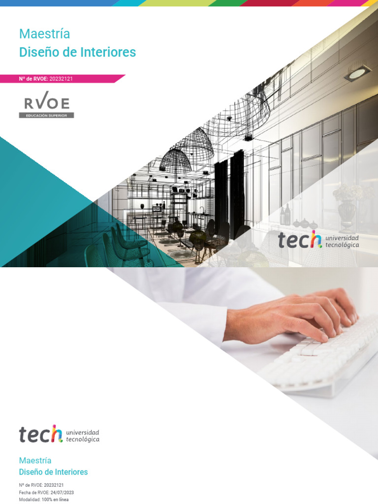 Maestría en Diseño de Interiores Online | PDF | Diseño | Diseño de ...