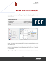 FT Lajes e Vigas de Fundacao