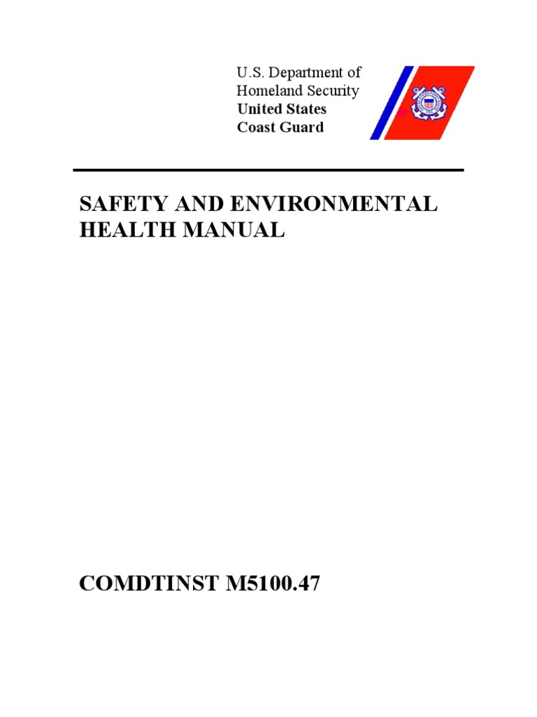 CIM 5100 47 Safety and Environmental HEalth Manual PDF