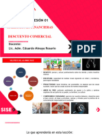 Semana O7 Sesion 01 Operaciones Financieras - Descuento Comercial