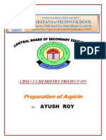 Format of Chemistry Project