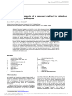 Resonant Frequency Pathogans