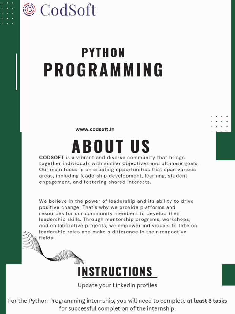 Python Projects | PDF