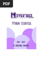 Python Revision