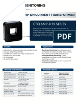 Ctclamp-D19 Series: Ctclamp: Clamp-On Current Transformer