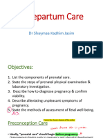 9 Antepartum Care