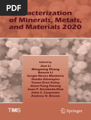 【Lサイズ】RADIALL YIN YANG -SOUVENIOR JACKET Characterization of Minerals, Metals and Materials | PDF