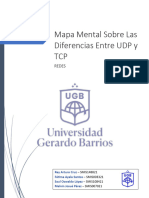 Mapa Mental UDP y TCP
