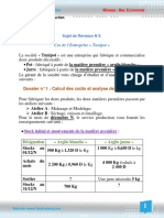 2020 - 06 - 09 - Sujet de Révision N°02-Gestion