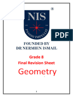 Geometry Revision Sheet