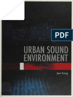 Urban Sound Environment - Kang, J. (Jian) - 2007 - London New York - Taylor & Francis - 9780415358576 - Anna's Archive