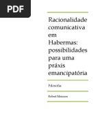 Artigo - Racionalidade Comunicativa Em Habermas - Robert