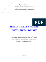 Le Système Éducatif Marocain