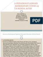 Rencana Penanggulangan Bencana Kesehatan Covid-19 Kota Banda Aceh